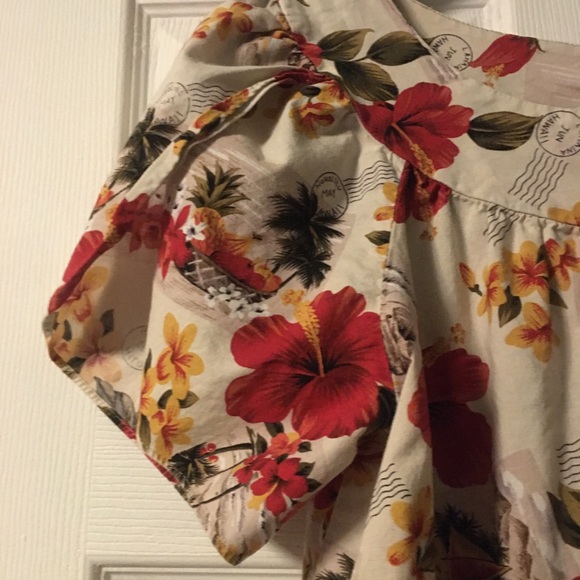 Hilo Hattie The Hawaiian Original Floral Postcard Print Dress - Picture 3 of 15